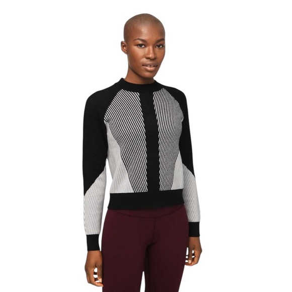Lululemon Here for Serenity Sweater
Black / White / Silver Drop Size Best S/M - Picture 1 of 7